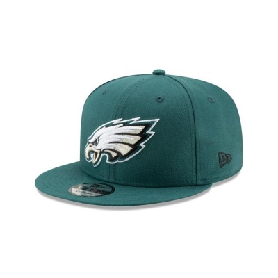 Philadelphia Eagles Gorra | New Era NFL Basic 9fifty Snapback Cap Mexico - Verdes